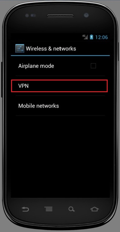 Configure VPN L2TP/IPSec in Android. Step 3.