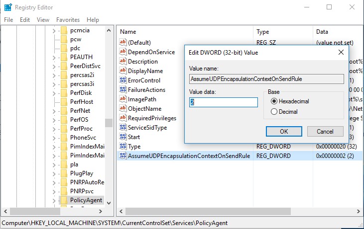 Configure VPN L2TP/IPSec in Windows 8. Step 1.